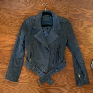 Blue Suede Blank NYC Jacket